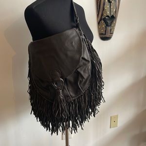 All Saints Fringe Bag